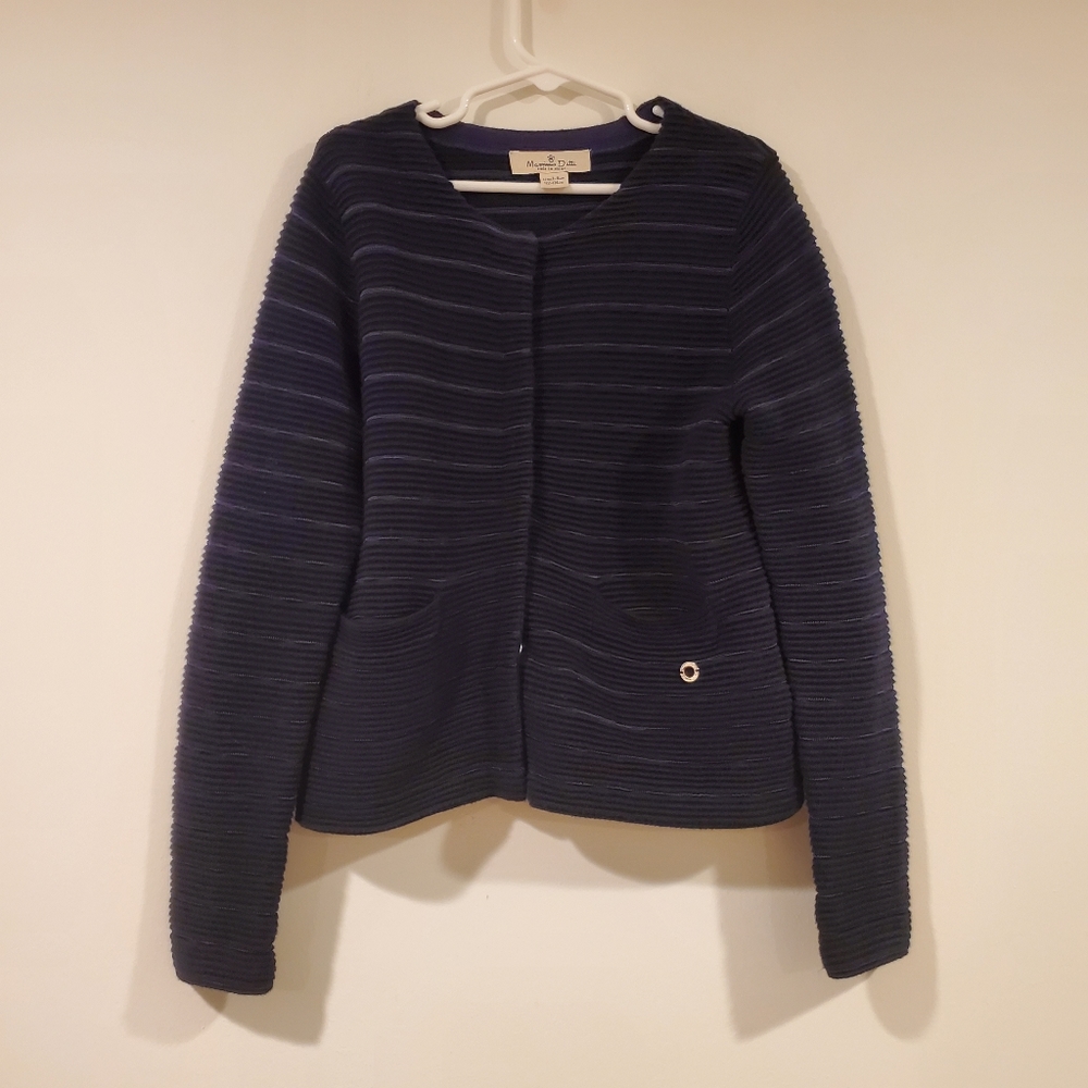 Massimo Dutti Crewneck Cardigan Girl's Size 7